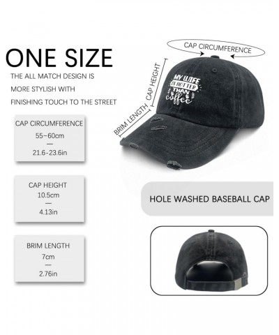 My Wife is Hotter Than My Coffee Sun Hat Trucker Hat Women AllBlack Mens Hats and Caps Gifts for Daughter Baseball $18.65 Sun...