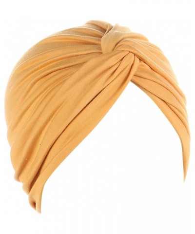 Chemo Headwear Turbans for Women Long Hair Head Scarf Headwraps Cancer Hats Yellow $6.53 Skullies & Beanies