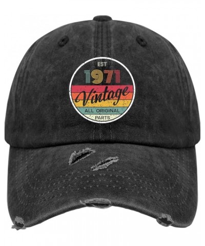 1965 Vintage All Original Parts Hats Mesh Hat AllBlack Hat for Women Gifts for Men Cool Cap 1971 $11.19 Sun Hats