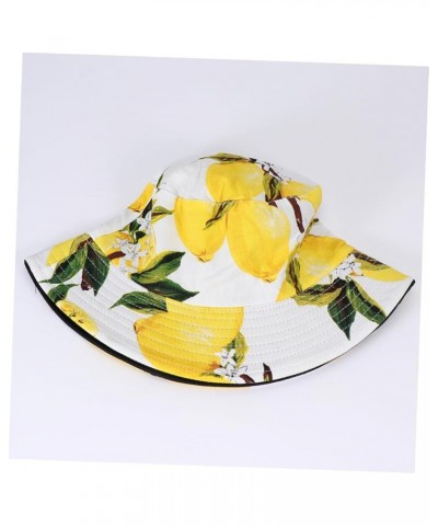 1pc Sunscreen Sunshade Fisherman Hat Casual Basin Hat Reversible Bucket Hat for Adults Bucket Breathable White $9.11 Bucket Hats