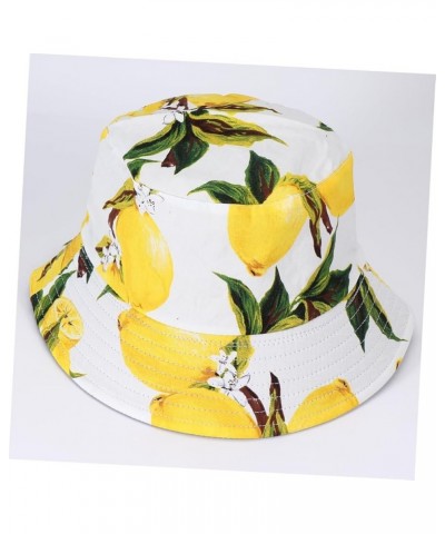 1pc Sunscreen Sunshade Fisherman Hat Casual Basin Hat Reversible Bucket Hat for Adults Bucket Breathable White $9.11 Bucket Hats