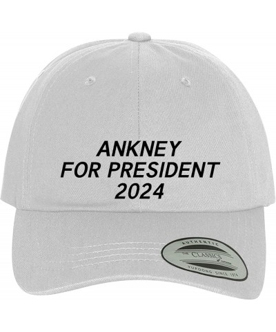 Ankney for President 2024 - Comfortable Dad Hat Baseball Cap White $13.04 Baseball Caps