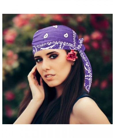 Women Headwear Turban Caps Pre-Tied Head Scarves Head Wrap Headscarf Chemo Cap for Cancer Hair Loss M $17.10 Baseball Caps