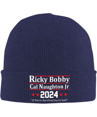 Ricky Bobby Cal Naughton Jr 2024 Election 1 Flag-Knit hat Denim Hats Fisherman's hat Cowboy Baseball Caps Navy Blue $12.74 Ba...