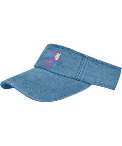 Labor Delivery Nurse LD Nurse Cap Visor Hat for Adult Running Cap Retroing Sun Caps Lake Blue $11.00 Visors