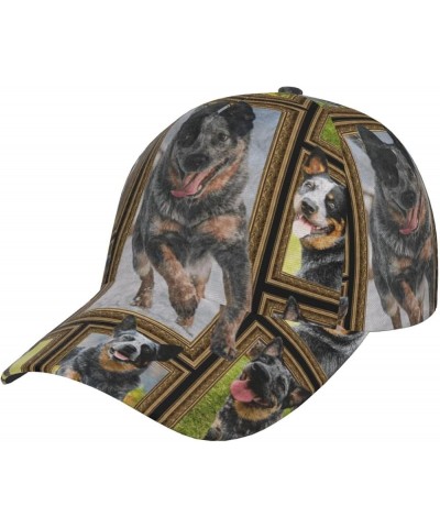 Unisex Adult Adjustable Baseball Caps, Sloth Pattern 3D Printed,Curve Brim Trucker Hats Australian Cattle Dog $11.25 Baseball...