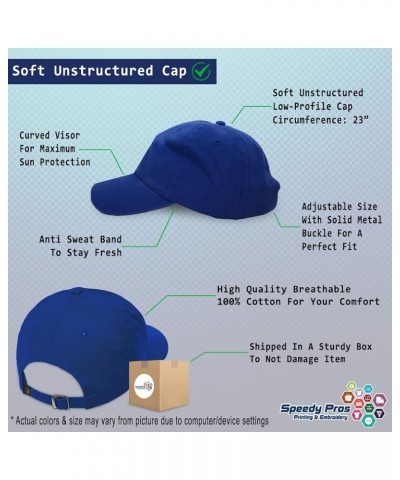 Soft Baseball Cap Better Together Cotton Dad Hats for Men & Women Royal Blue $13.44 Baseball Caps