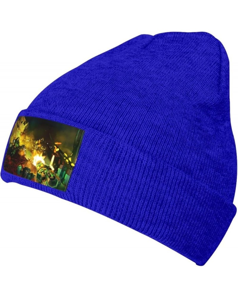 Deep Rock Knit Hat Cap Galactic Warm Beanie Hats Funny Beanie Knit Hats Winter Skiing Slouchy Warm Cap Black Blue $10.08 Skul...