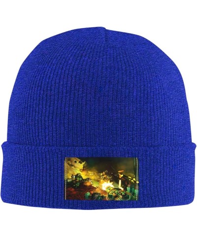 Deep Rock Knit Hat Cap Galactic Warm Beanie Hats Funny Beanie Knit Hats Winter Skiing Slouchy Warm Cap Black Blue $10.08 Skul...