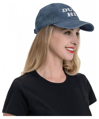 Dump Him Funny Hat Adjustable Denim Baseball Cap Black Dad Hat Men Women Navy Blue $8.00 Baseball Caps