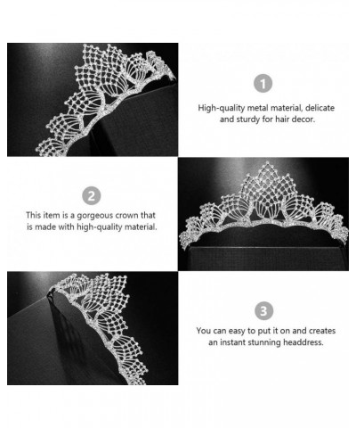 Clear Handbag Bridal Crown Headband Tocados Para El Bridesmaids Gift Photography Prop Wedding Accessory Fashionable Headwear ...