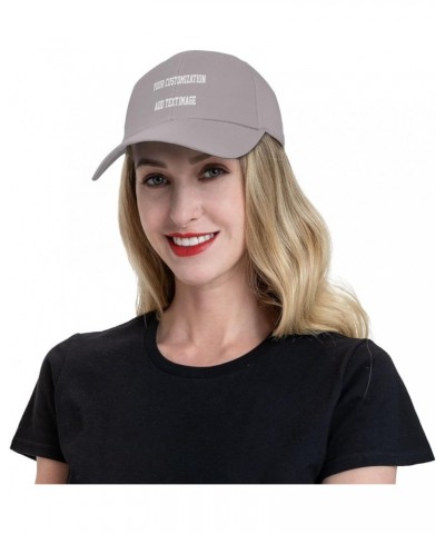 Customized Hat, Customized Unique Hat, Sun Hat, Duck Tongue Hat, Your Own Classic Men Women Trucker Hat Gray $9.53 Baseball Caps