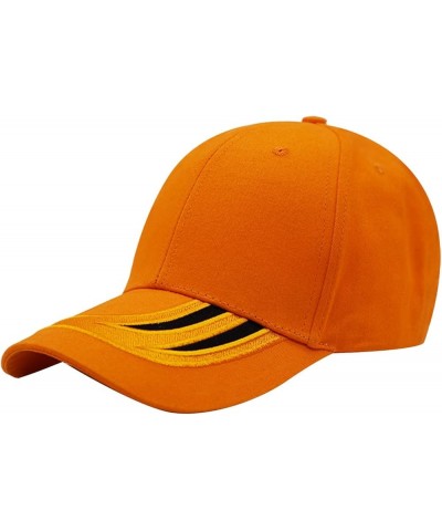 Mens and Womens Summer Fashion Casual Sunscreen Baseball Caps Cap Hats Quick Dry Sports Hat A-yellow $9.81 Sun Hats