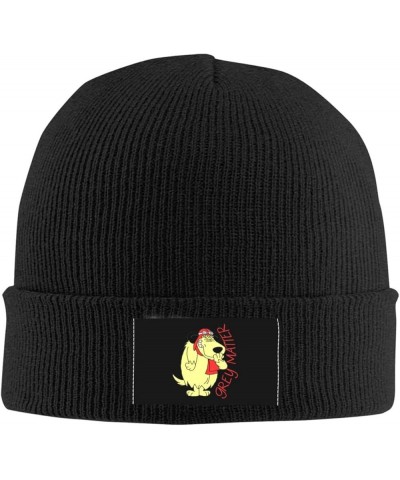 Dastardly and Muttley Beanie Hat for Women and Men Winter Ski Hats Knit Hat Cuffed Skull Cap Black Black $12.30 Skullies & Be...