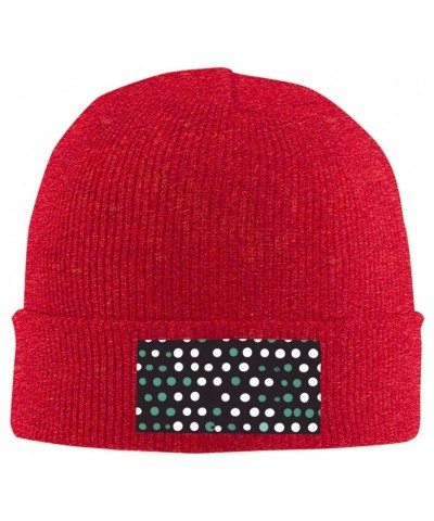 Cute Polka Dot Premium Knit Hat-Stylish Unisex Beanie for Winter,Experience Ultimate Warmth and Style $9.87 Skullies & Beanies