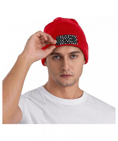 Cute Polka Dot Premium Knit Hat-Stylish Unisex Beanie for Winter,Experience Ultimate Warmth and Style $9.87 Skullies & Beanies