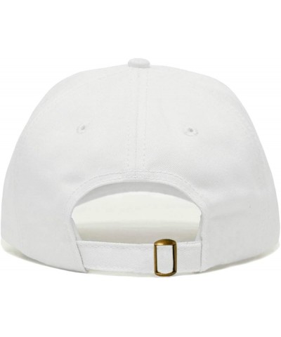 Vegan AF Baseball Hat, Embroidered Dad Cap, Unstructured Soft Cotton, Adjustable Strap Back (Multiple Colors) White $11.72 Ba...