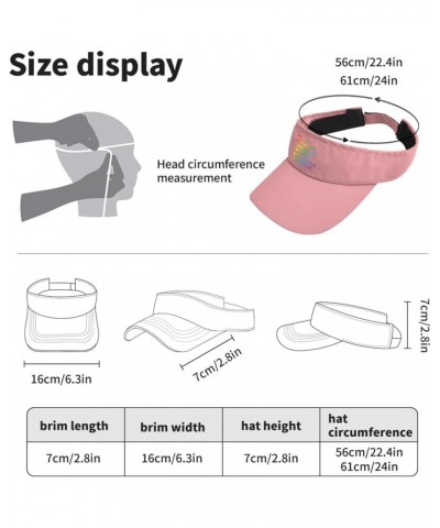 WHY BE Racist, Sexist, Homophobic, OR Transphobic Caps Visor for Men Visor with Designs Running Hat Pink $12.64 Visors