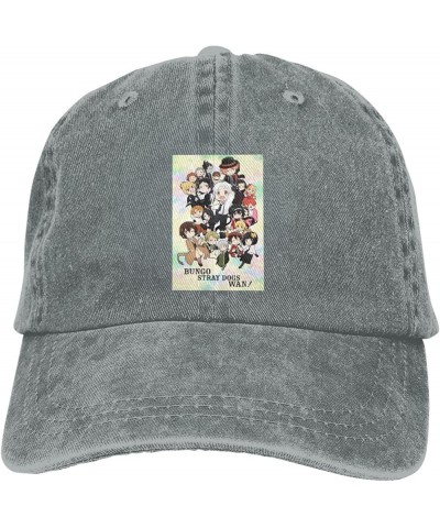 Bungo Anime Stray Dogs Hat Cap Fashion Adjustable Baseball Hat Washable Cowboy Hat Suitable for Men and WomenBlack Gray $11.3...