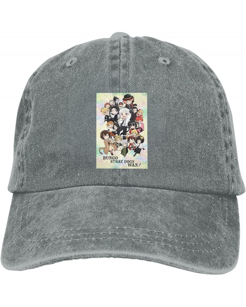 Bungo Anime Stray Dogs Hat Cap Fashion Adjustable Baseball Hat Washable Cowboy Hat Suitable for Men and WomenBlack Gray $11.3...