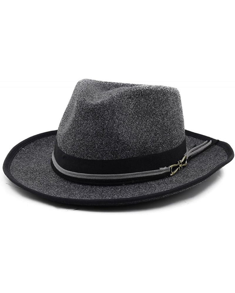 Winter Women Hats Men Felt Hat Bow Luxury Fashion Casual Wedding Wool Hat Men Women Fedora 11 $19.98 Fedoras