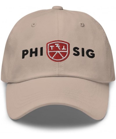 Phi Sigma Kappa Fraternity Classic Dad Hat - Premium Chino Cotton Twill Cap Stone Phi Sigma Kappa 3 $19.59 Baseball Caps