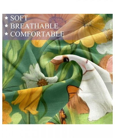 Silk Scarf for Women Hair,Long Lightweight Shawl Wrap,Floral Plant Guinea Pigs $11.68 Scarves