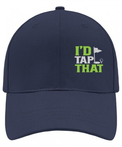 Baseball Caps I'd tap That Trucker Hats for Men Fashion Polyester Snapbacks Navy-classic Cap (Printing) $12.86 Baseball Caps