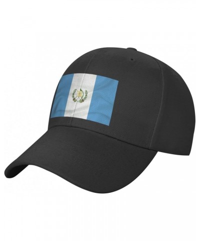 Guatemala Flag Classic Duckbill Caps for Stylish Sun Protection Black $11.68 Baseball Caps