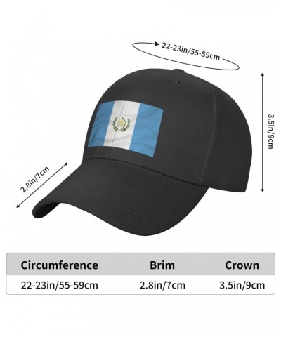 Guatemala Flag Classic Duckbill Caps for Stylish Sun Protection Black $11.68 Baseball Caps