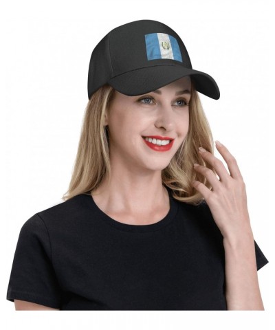 Guatemala Flag Classic Duckbill Caps for Stylish Sun Protection Black $11.68 Baseball Caps