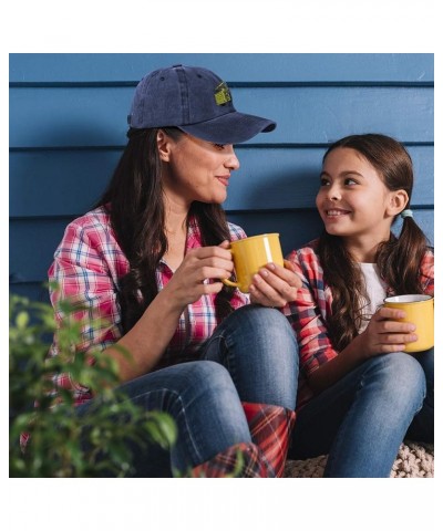 Custom Vintage Washed Hat Yellow Big Dump Truck Embroidery Dad for Men & Women Black Personalized Text Here $12.40 Baseball Caps