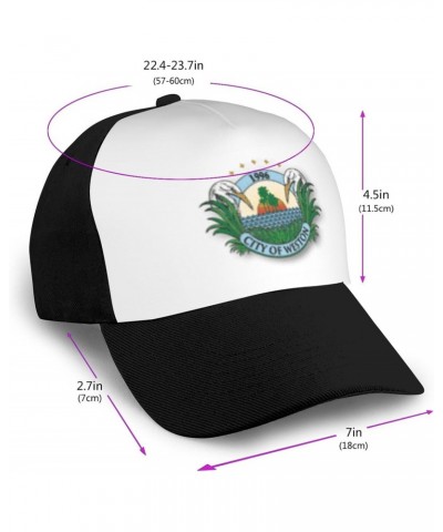 Adjustable Flag of Weston Baseball Cap for Men Women Baseball Hat Outdoor Casual Breathable Caps Trucker Hats Sun Hat Black $...