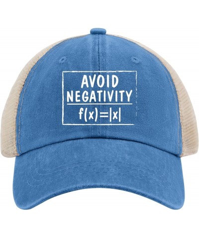 Avoid Negativity F Sun Hat Kawaii Hat AllBlack Funny Hats Gifts for Dad Baseball Cap Lake Blue $10.34 Cowboy Hats