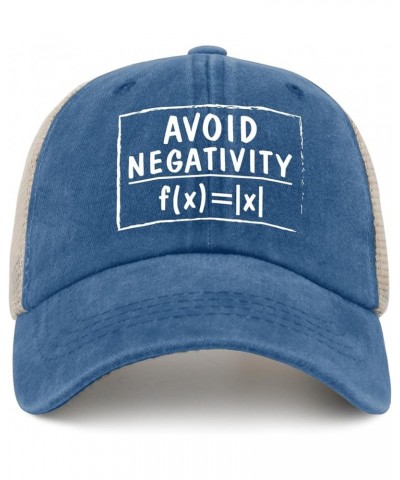 Avoid Negativity F Sun Hat Kawaii Hat AllBlack Funny Hats Gifts for Dad Baseball Cap Lake Blue $10.34 Cowboy Hats