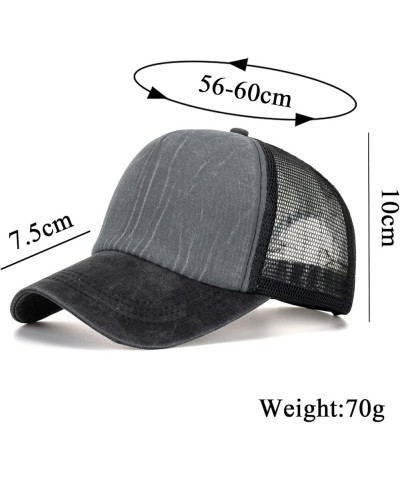 Baseball Cap for Women Trucker Dad Hat Adjustable Men Ponytail Hat Womens Cap Women Caps Cap for Women Purple $6.02 Baseball ...