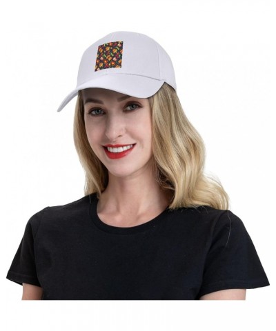 Latin America Village Festival Seamless Pattern Baseball Cap for Men Women Dad Hat Classic Adjustable Golf Hats White $8.94 B...