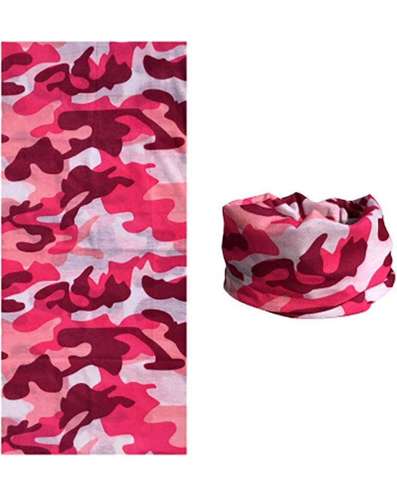 Camo Bandana, Sport Men Women Dust Head Sweatband Head Wrap Mask Neck Warmer Face Mask Magic Scarf 367 $8.28 Balaclavas