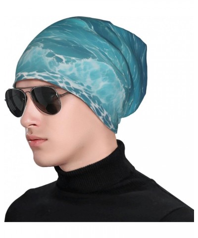 The Deep Blue Sea Stylish and Classic,Timeless Warmth, Polyester Knitted Hat,Unisex,Creating Your Indispensable Fashion Acces...