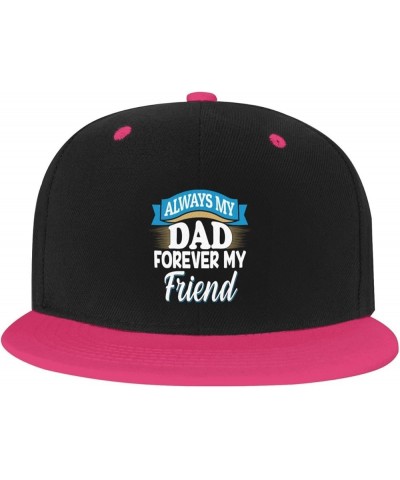 Father s Day Handwritten Edition Baseball Cap for Men Women Snapback Hat Adjustable Flat Bill Hats Pink $10.14 Baseball Caps