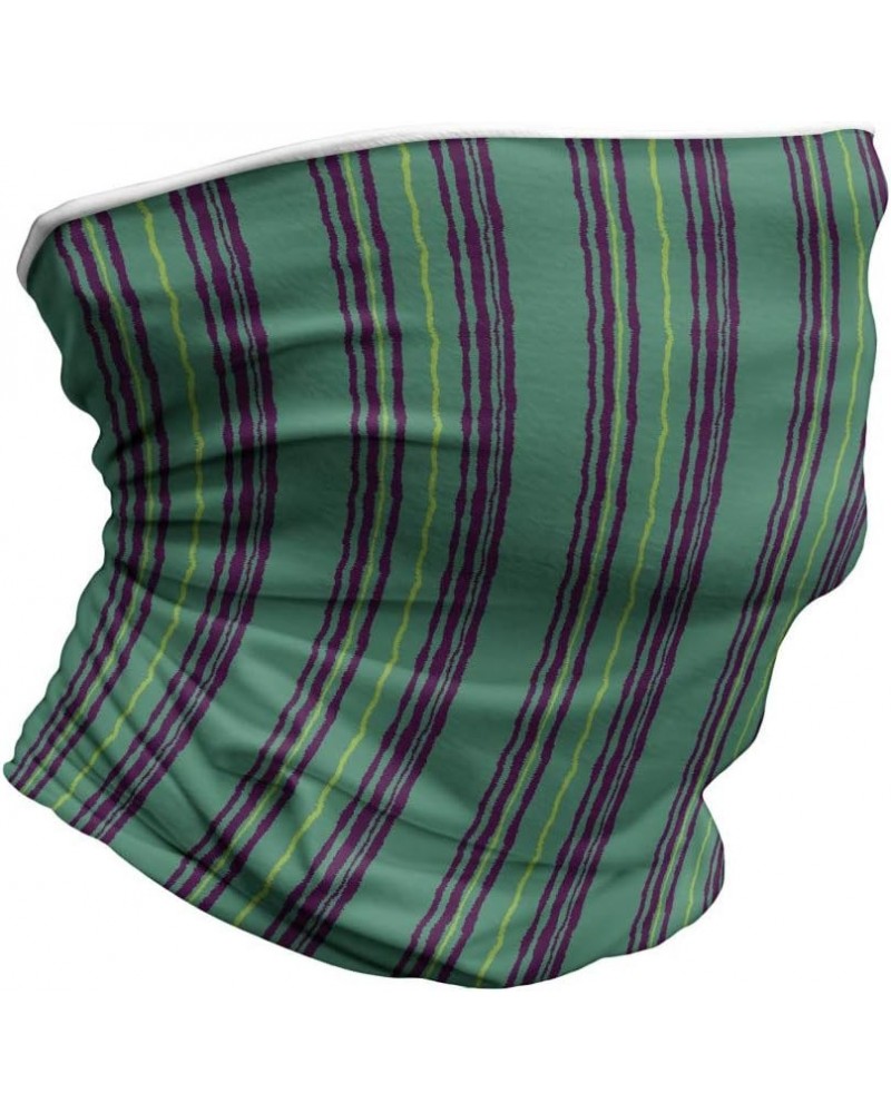 Unisex Multicolor Face and Neck Warmers Forest Color Pastel Lines $9.89 Scarves