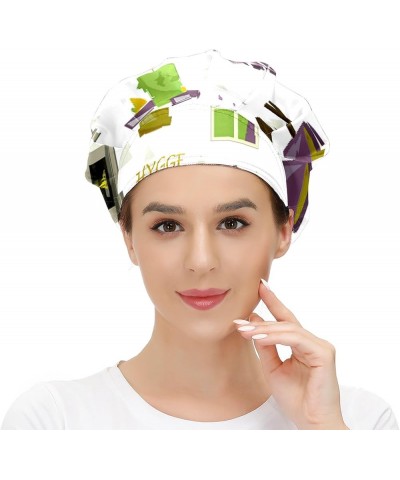 Adjustable Working Caps, Elastic Bandage Tie Back Hats, Cover Hair Bouffant Hats with Sweatband 18 Cat (2) $11.19 Balaclavas