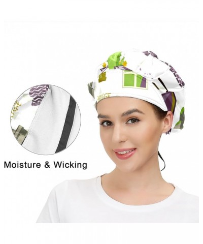 Adjustable Working Caps, Elastic Bandage Tie Back Hats, Cover Hair Bouffant Hats with Sweatband 18 Cat (2) $11.19 Balaclavas