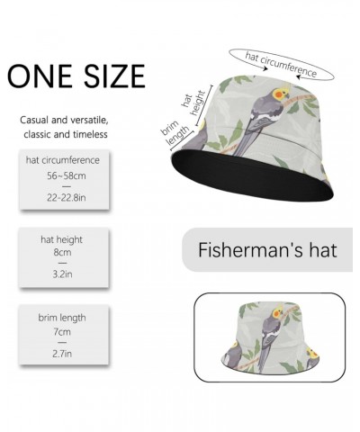 Cool Bucket Hat Parrot Pattern Bucket Hat Parrot Vintage Mens Hat for Travel Accessories for Camping Must Haves $7.77 Bucket ...