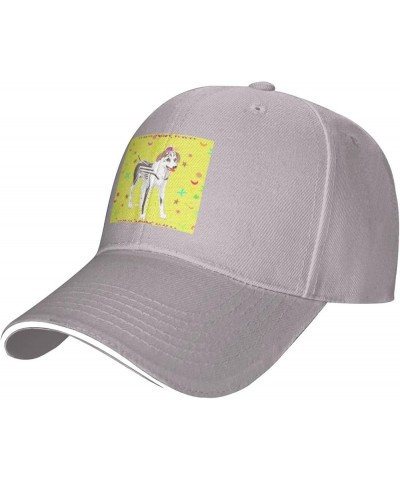 Design Name Pattern Casual Fashion Baseball Cap Black : Comfortable, Light Gray $12.65 Baseball Caps